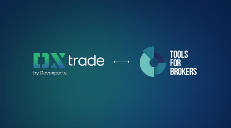 Tools for Brokers logo and DXtrade CFD Platform logo
