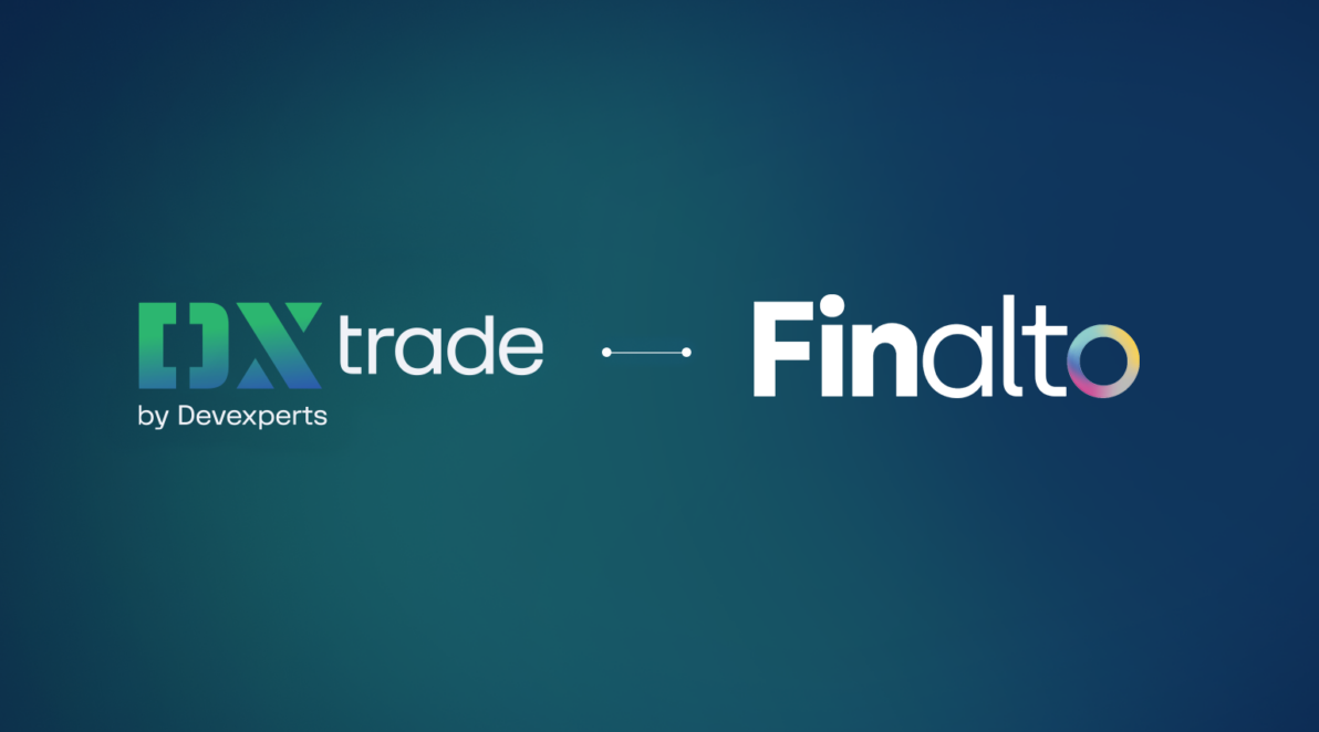 Logos of DXtrade and Finalto