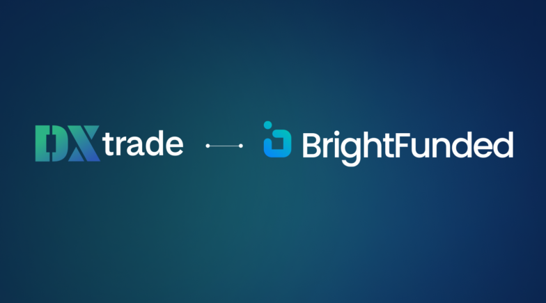 BrightFunded and DXtrade logos